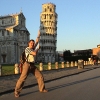Cosmin in Pisa 2004